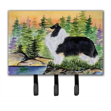 Carolines Treasures Collie Leash Holder or Key Hook SS8203TH68
